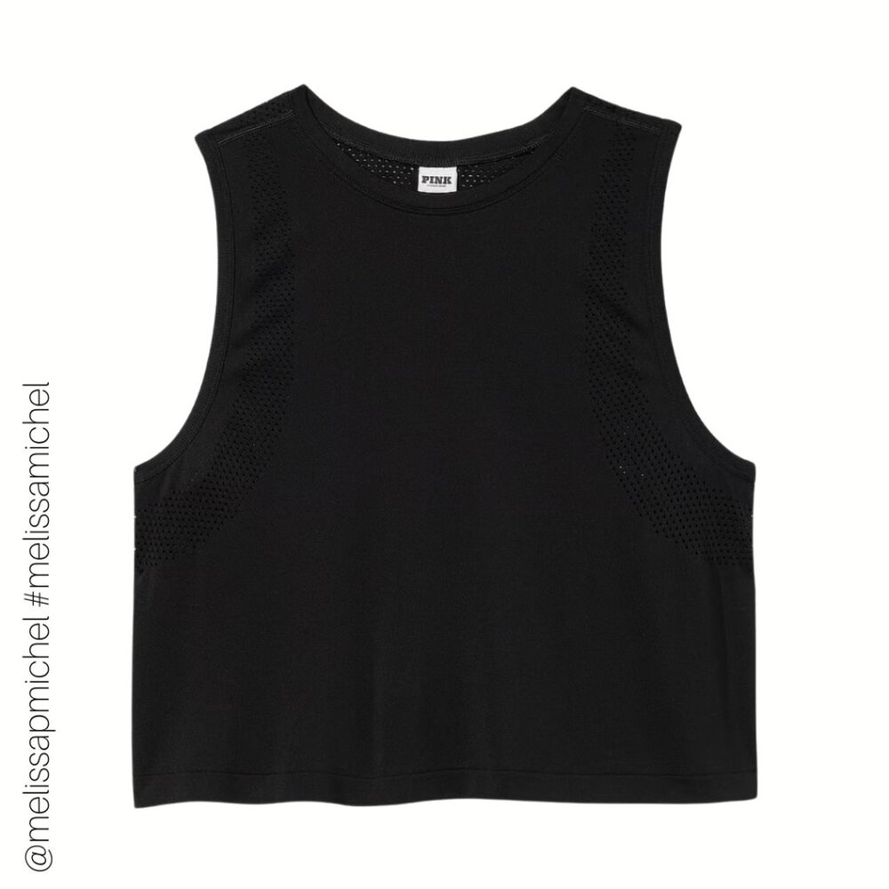 NWT PINK VS Seamless Drapey Muscle Tank